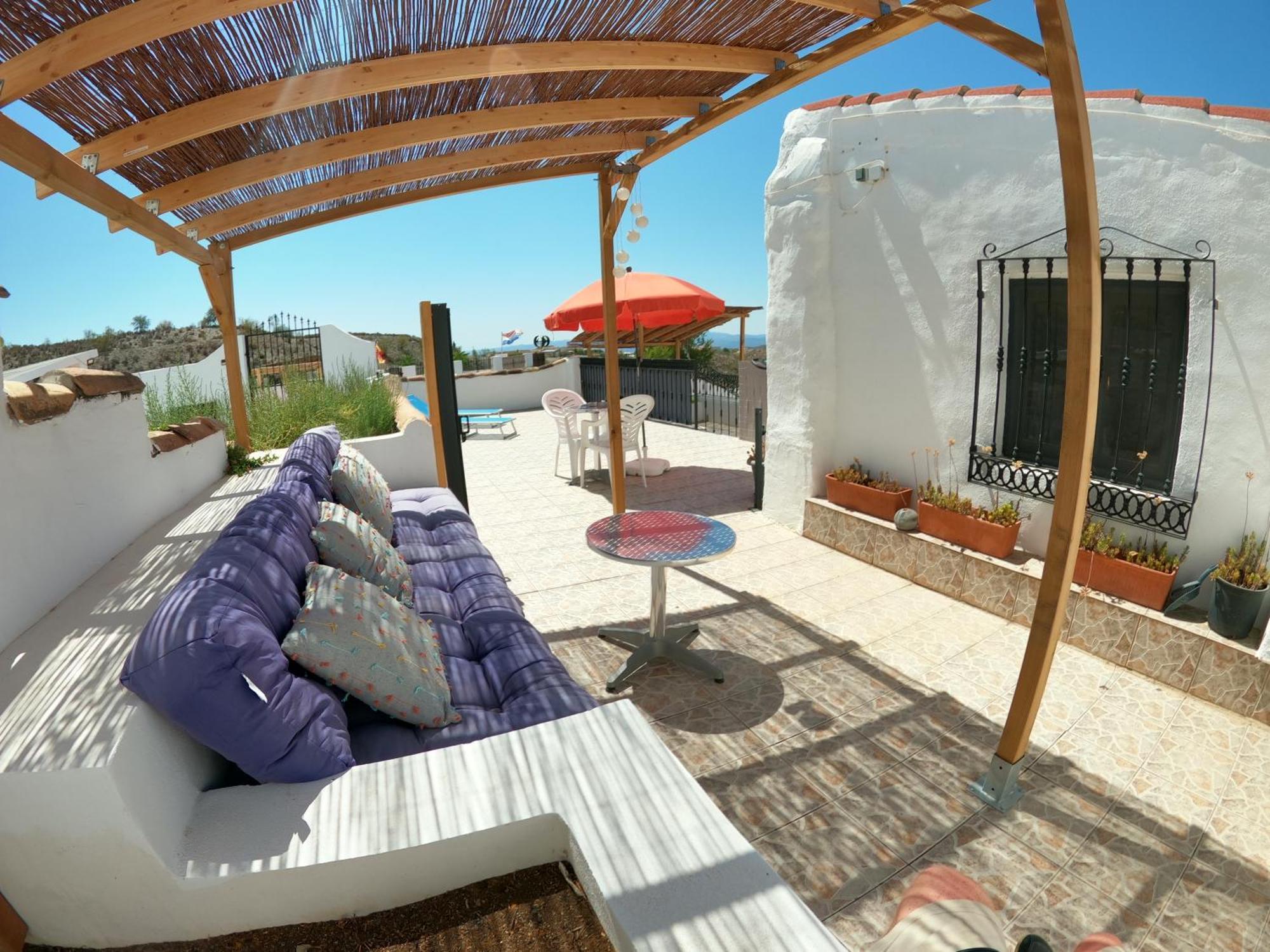 Cortijo Naturista Con Vistas-Clothing Optional Oria Exteriér fotografie